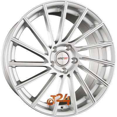MOTEC Velgen - TORNADO (MCT9) High Gloss Silver - 18 inch
