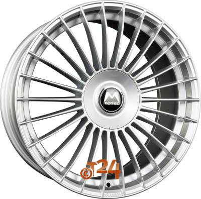 MOTEC Velgen - VENOM (MCT18) High Gloss Silber - 19 inch