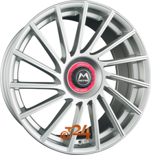 MOTEC Velgen - TORNADO REVOLUTION (MCT9R) High Gloss Silver - 19 inch