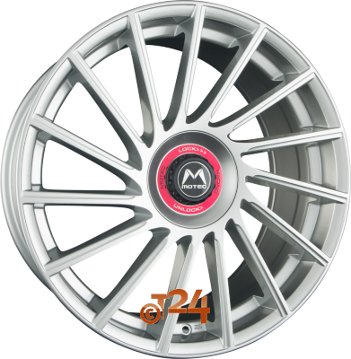 MOTEC Velgen - TORNADO REVOLUTION (MCT9R) High Gloss Silver - 19 inch