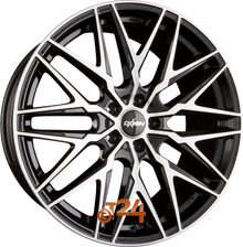 OXIGIN Velgen - OX25 OXCROSS Black Full Polish  - 20 inch