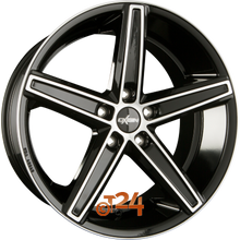 OXIGIN Velgen - OX18 CONCAVE Black Full Polish  - 22 inch