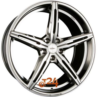 OXIGIN Velgen - OX23 DIAMOND Black Chrome Polish  - 20 inch
