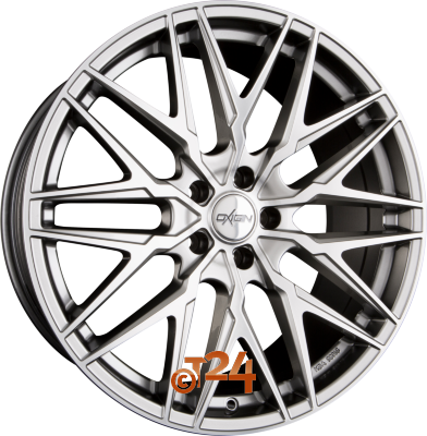 OXIGIN Velgen - OX25 OXCROSS Hyper Silver Polish  - 19 inch
