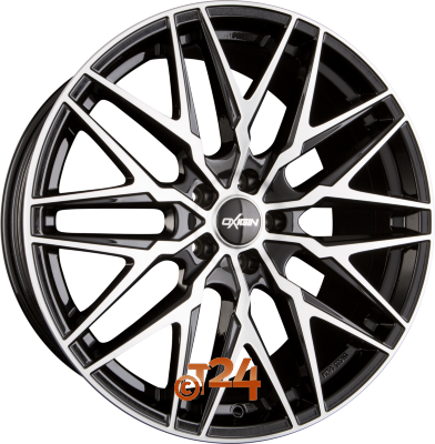 OXIGIN Velgen - OX25 OXCROSS Black Full Polish  - 18 inch
