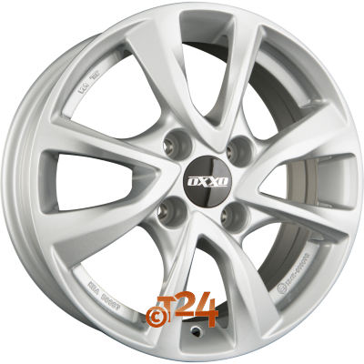OXXO Velgen - OBERON 4 (OX7) Silver - 14 inch