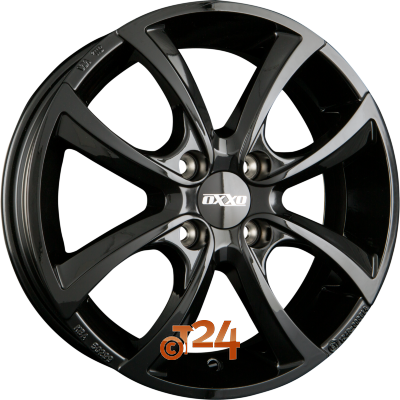 OXXO Velgen - TELESTO (OX10) GLOSSY Black Glanz - 15 inch