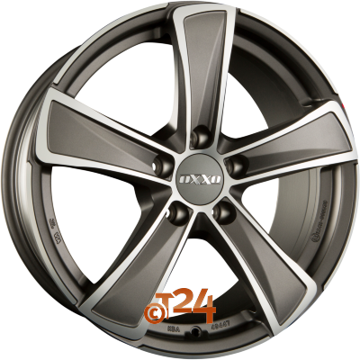 OXXO Velgen - KALLISTO (OX05) DARK - Matt Gunmetal Polished (MGMFP) - 18 inch