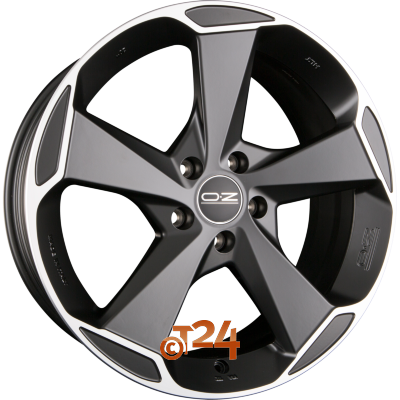 OZ Velgen - ASPEN HLT Matt Black Diamond Cut - 20 inch