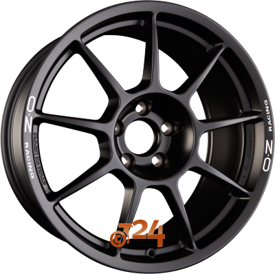 OZ Velgen - CHALLENGE HLT Matt Black + White Lettering - 18 inch