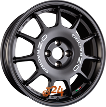 OZ Velgen - LEGGENDA Matt Black + White Lettering - 17 inch