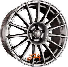 OZ Velgen - SUPERTURISMO DAKAR Matt Graphite + Silver Lettering - 21 inch