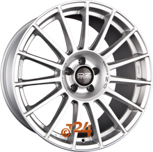 OZ Velgen - SUPERTURISMO DAKAR Matt Race Silver + Black Lettering - 20 inch
