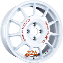 OZ Velgen - LEGGENDA Race White + Red Lettering - 17 inch