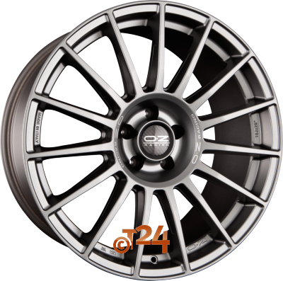 OZ Velgen - SUPERTURISMO DAKAR Matt Graphite + Silver Lettering - 20 inch