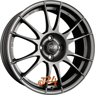 OZ Velgen - ULTRALEGGERA Matt Graphite Silver - 17 inch