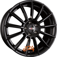 PLATIN Velgen - P 74 Black Shiny - 17 inch