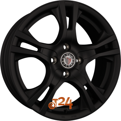 PLATIN Velgen - P 53 Matt Black - 15 inch