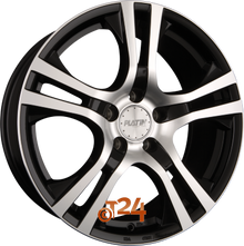 PLATIN Velgen - P 53 Schwarz Poliert - 16 inch