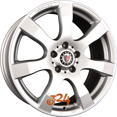 PLATIN Velgen - P 55 Silber - 16 inch