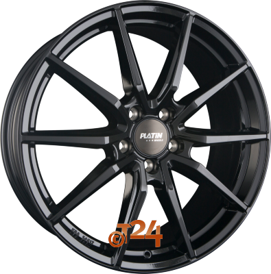 PLATIN Velgen - P 109 Glossy Black - 18 inch
