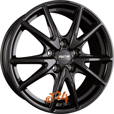 PLATIN Velgen - P 99 Jetblack - 17 inch