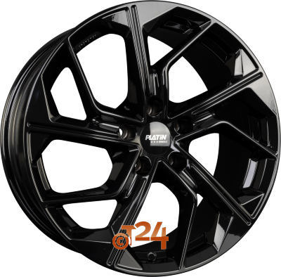 PLATIN Velgen - P 116 Black - 18 inch