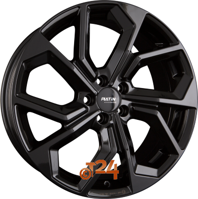 PLATIN Velgen - P 97 Black Glossy - 20 inch