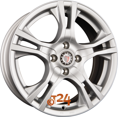 PLATIN Velgen - P 53 Silber - 15 inch