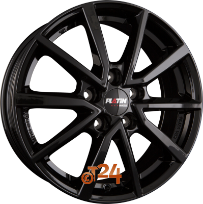 PLATIN Velgen - P 95 Diamant Schwarz - 16 inch
