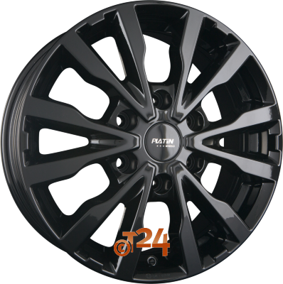 PLATIN Velgen - P 86 Black Glossy - 19 inch