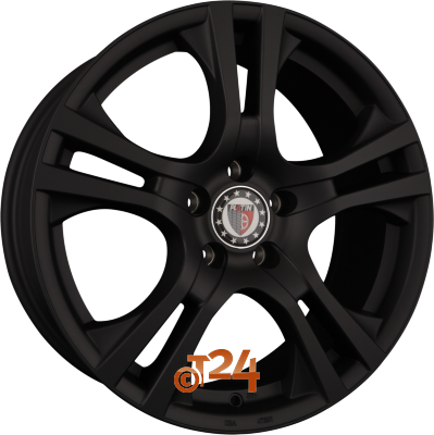 PLATIN Velgen - P 53 Matt Black - 16 inch