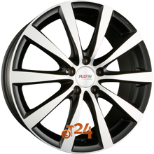 PLATIN Velgen - P 66 Schwarz Matt Poliert - 19 inch