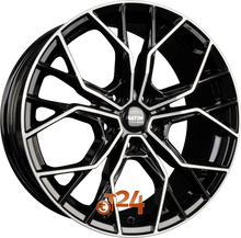 PLATIN Velgen - P 118 Black Polished - 18 inch