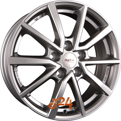 PLATIN Velgen - P 95 Metall Silber - 17 inch