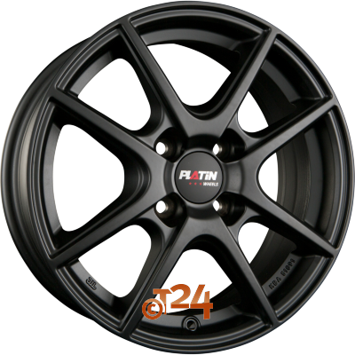 PLATIN Velgen - P 73 Racing Schwarz - 14 inch