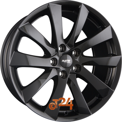 PLATIN Velgen - P 106 Diamant Schwarz - 18 inch