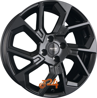 PLATIN Velgen - P 103 Black Gloss - 18 inch