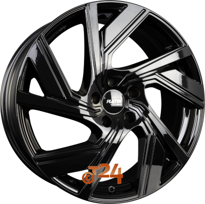 PLATIN Velgen - P 114 Black - 18 inch
