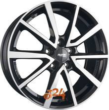 PLATIN Velgen - P 95 Diamant Schwarz Frontpoliert - 17 inch