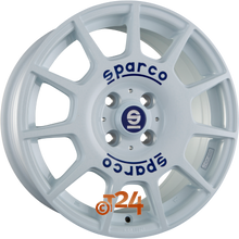 SPARCO Velgen - TERRA White + Blue Lettering - 17 inch