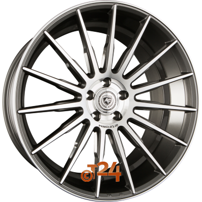 artFORM Velgen - AF-401 Gunmetal Polished - 21 inch