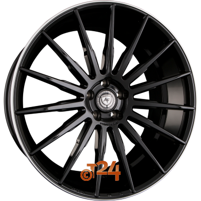 artFORM Velgen - AF-401 Black Rim Polished - 22 inch