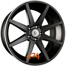 artFORM Velgen - AF-302 Flat Black Rim Polished - 20 inch