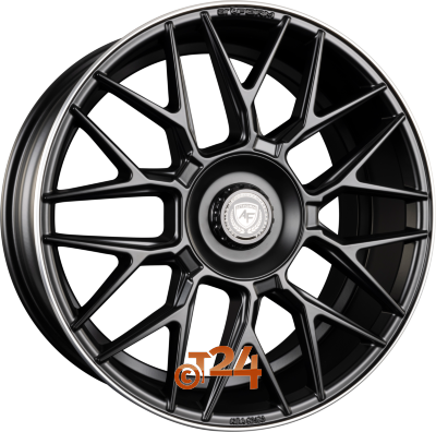 artFORM Velgen - AF-801 Flat Black Rim Polished - 20 inch