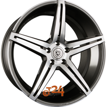 artFORM Velgen - AF-301 Gunmetal Polished - 21 inch