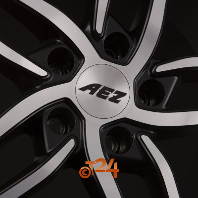 AEZ Velgen - GENUA DARK Black Matt Polished - 19 inch