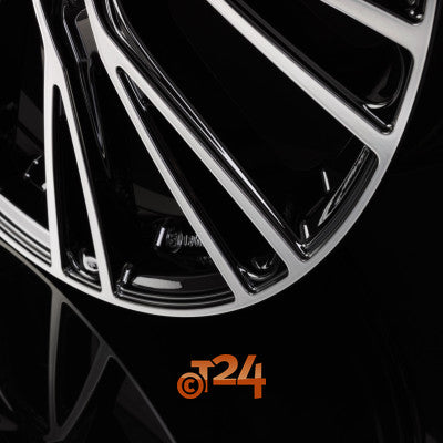 AEZ Velgen - SEATTLE DARK - Schwarz Frontpoliert - 22 inch