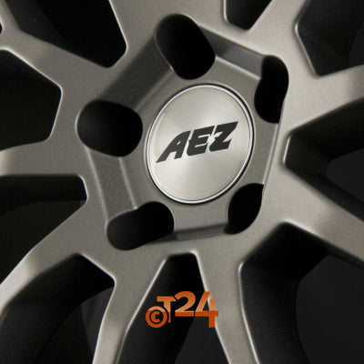 AEZ Velgen - CREST DARK - Gunmetal Matt Polished Lip - 21 inch