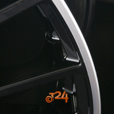 AEZ Velgen - BERLIN BLACK - Black Polished Lip - 19 inch